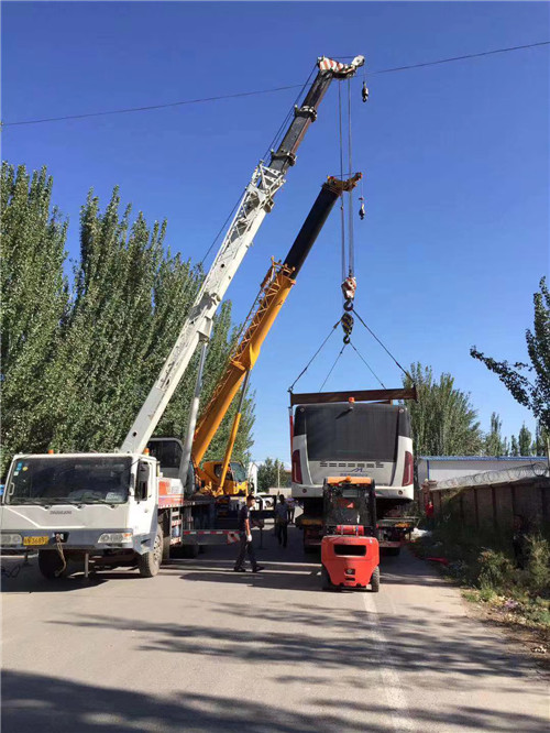 二道江区港口集装箱搬运案例